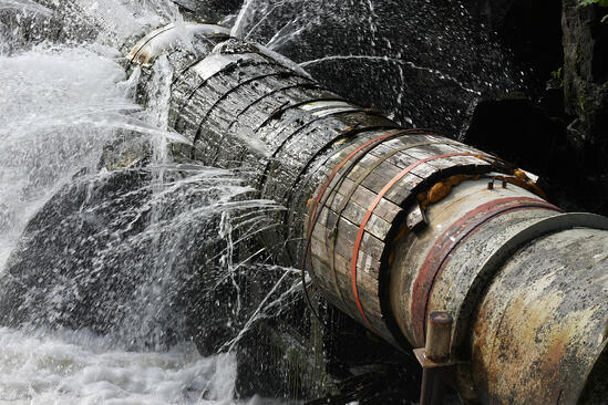 Old, worn-out pipes and sewer connections are more prone to leaking or collapsing.