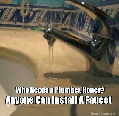 Meme Plumbing DIY 6