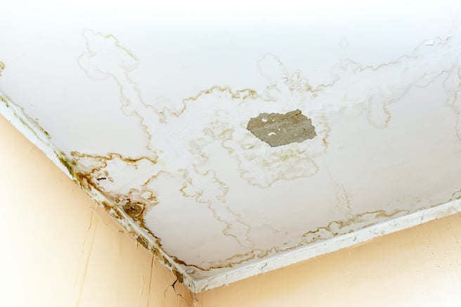 how to fix a leak in the ceiling