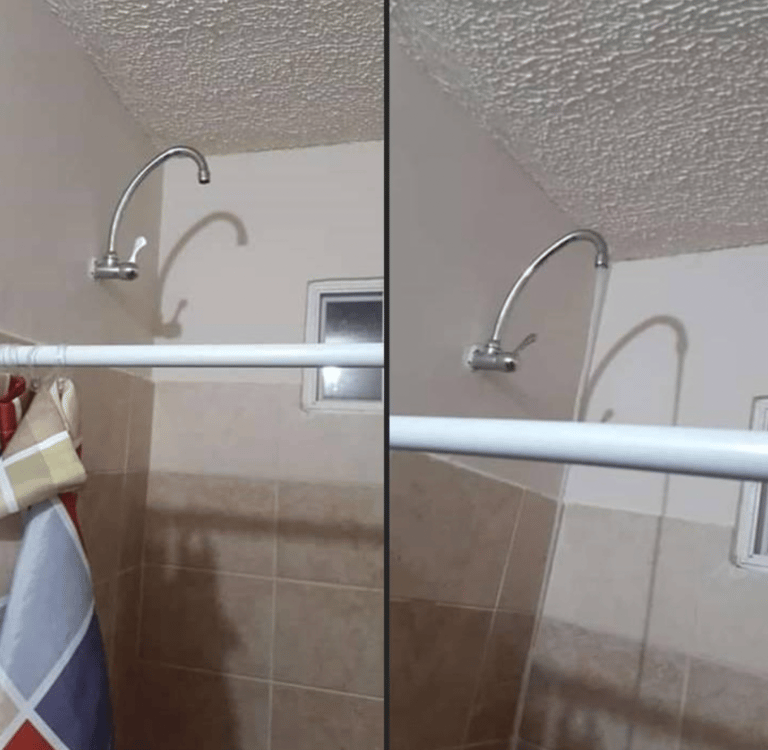 kitchen sink faucet as shower head