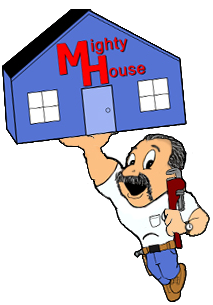 mighty house home improvement show logo