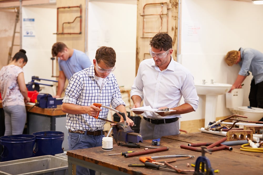 plumbing training