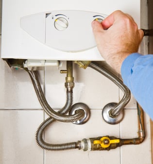 Installing a tankless water heater can help you save big on water use.