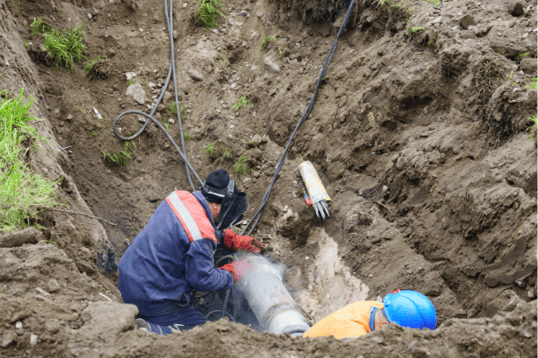 water main break